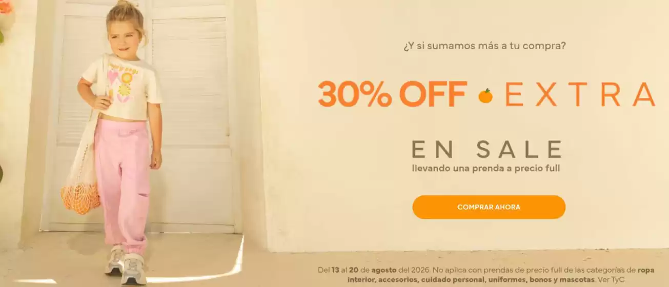 Catálogo Offcorss | 30%off extra | 2026-08-14T00:00:00.000Z - 2026-08-20T00:00:00.000Z