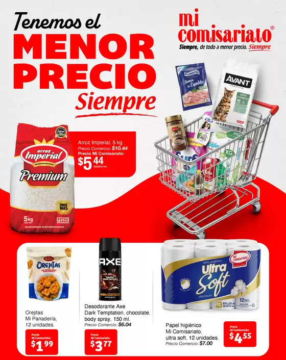Catálogo Mi Comisariato | Ofertas y gangas exclusivas | 2026-08-14T00:00:00.000Z - 2026-08-28T00:00:00.000Z