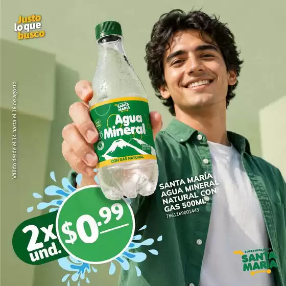 Catálogo Santa Maria | Grandes descuentos en productos seleccionados | 2026-08-14T00:00:00.000Z - 2026-08-16T00:00:00.000Z