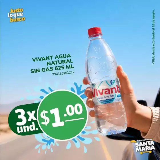 Catálogo Santa Maria | Ofertas principales para todos los cazadores de gangas | 2026-08-14T00:00:00.000Z - 2026-08-16T00:00:00.000Z