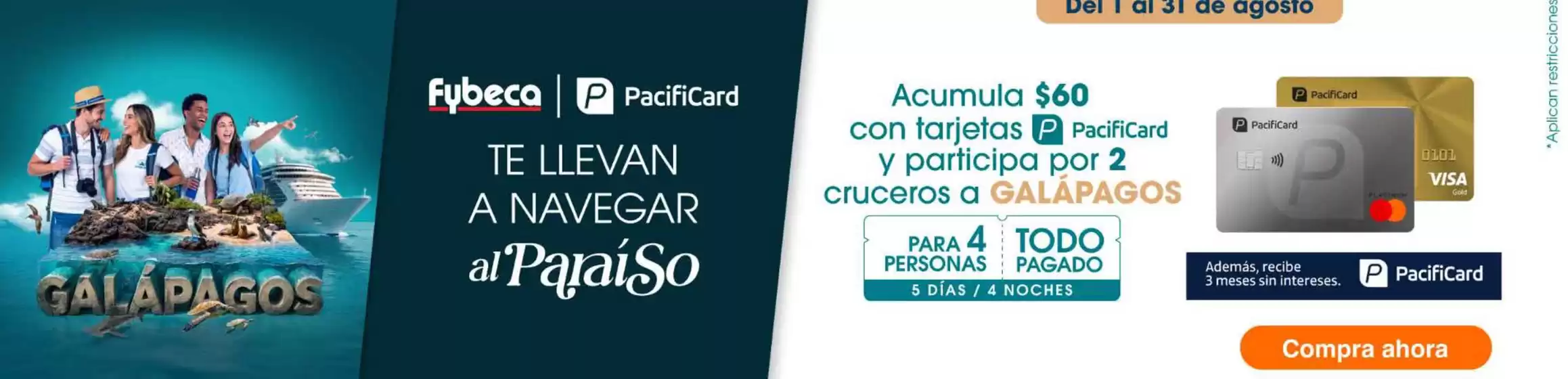 Catálogo Fybeca en Ibarra | Te llevan a navegar al paraiso | 2026-08-18T00:00:00.000Z - 2026-08-31T00:00:00.000Z