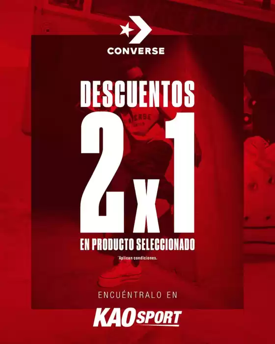 Catálogo Kao Sports Center | Descuentos 2x1 en productos seleccionado | 2026-08-18T00:00:00.000Z - 2026-08-31T00:00:00.000Z