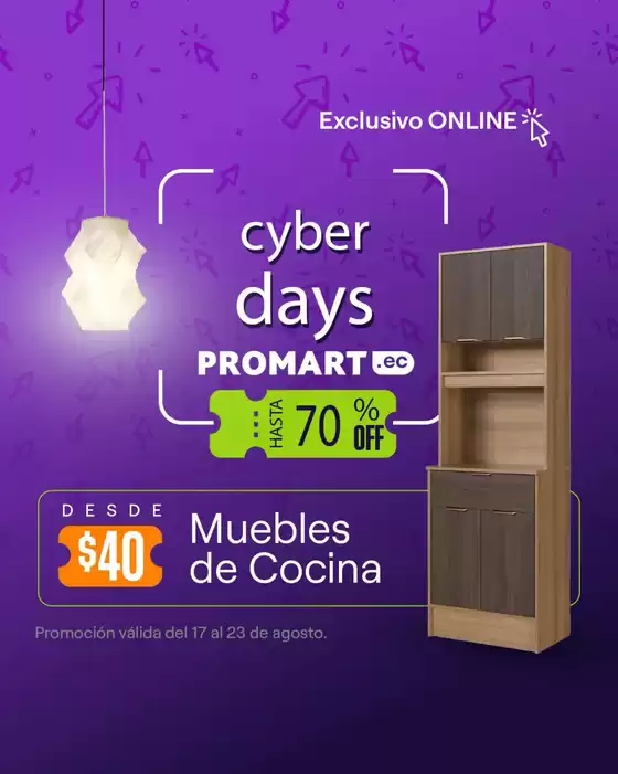 Catálogo Promart Homecenter | Cyber Days | 2026-08-18T00:00:00.000Z - 2026-08-23T00:00:00.000Z