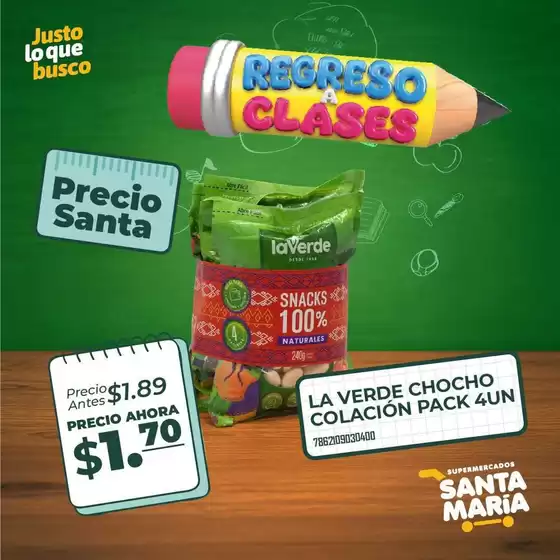 Catálogo Santa Maria en Colta | Ofertas y promociones actuales | 2026-08-18T00:00:00.000Z - 2026-09-01T00:00:00.000Z