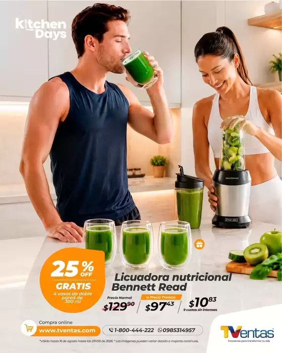 Catálogo TVentas | Excelente oferta para cazadores de gangas | 2026-08-18T00:00:00.000Z - 2026-09-01T00:00:00.000Z