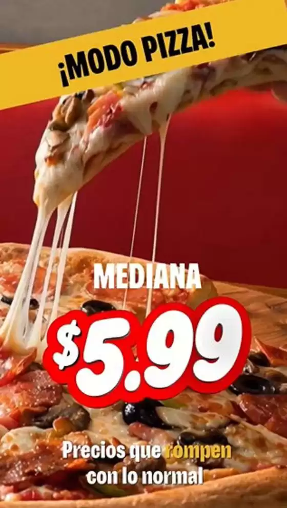 Catálogo Papa John's | Modo Pizza! | 2026-08-19T00:00:00.000Z - 2026-08-20T00:00:00.000Z