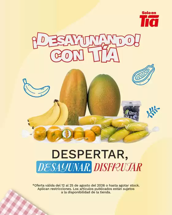 Catálogo Tia en Orellana | Desayunando con tia | 2026-08-20T00:00:00.000Z - 2026-08-25T00:00:00.000Z