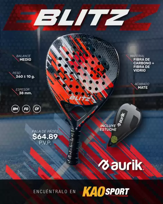 Catálogo Kao Sports Center en Joya de los Sachas | Blitz | 2026-08-20T00:00:00.000Z - 2026-09-12T00:00:00.000Z