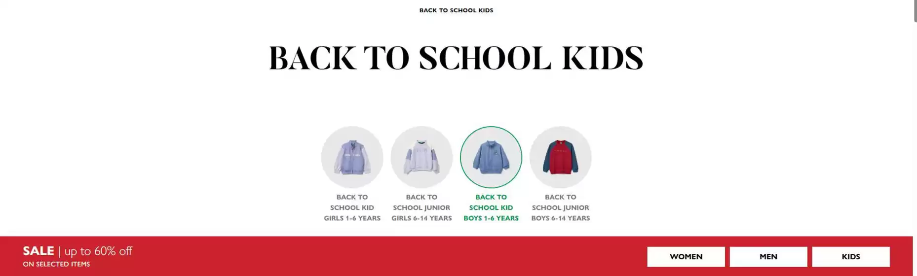 Catálogo United Colors of Benetton | Back to school kids  | 2026-08-20T00:00:00.000Z - 2026-09-30T00:00:00.000Z