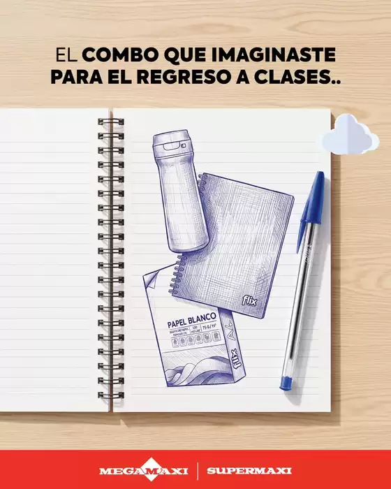Catálogo Megamaxi | El combo que imaginaste para el regreso a clases | 2026-08-21T00:00:00.000Z - 2026-09-30T00:00:00.000Z