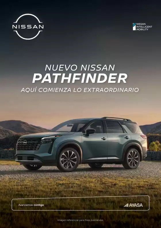 Catálogo Nissan | Pathfinder | 2026-08-22T00:00:00.000Z - 2026-09-05T00:00:00.000Z