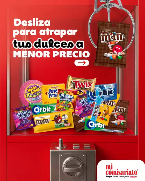 Catálogo Mi Comisariato | Desliza para atrpar tus ducles a menor precio | 2026-08-24T00:00:00.000Z - 2026-09-12T00:00:00.000Z