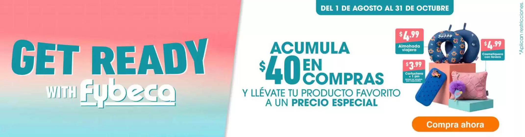 Catálogo Fybeca en Salinas | Get ready with fybeca  | 2026-08-24T00:00:00.000Z - 2026-10-31T00:00:00.000Z