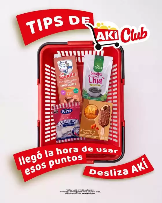 Catálogo Akí en Montalvo | Gangas y ofertas actuales | 2026-08-25T00:00:00.000Z - 2026-09-15T00:00:00.000Z