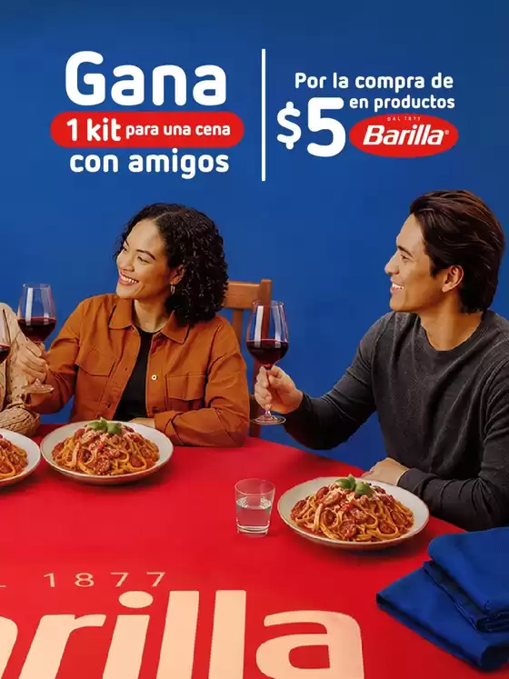 Catálogo Mi Comisariato | Gana 1 kit para una cena con amigos | 2026-08-26T00:00:00.000Z - 2026-09-19T00:00:00.000Z