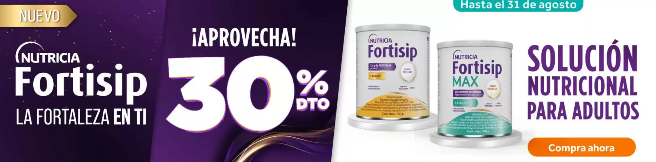 Catálogo Fybeca en Rocafuerte | Nutricia fortisip | 2026-08-26T00:00:00.000Z - 2026-08-31T00:00:00.000Z