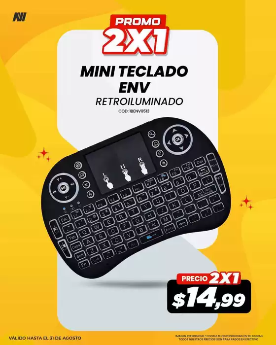 Catálogo Novicompu en Ambato | Promo 2x1 | 2026-08-26T00:00:00.000Z - 2026-08-31T00:00:00.000Z