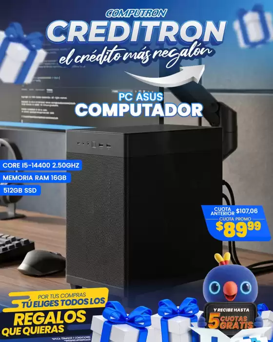 Catálogo Computron en Ambato | Creditron el credito mas regalon | 2026-08-26T00:00:00.000Z - 2026-09-12T00:00:00.000Z