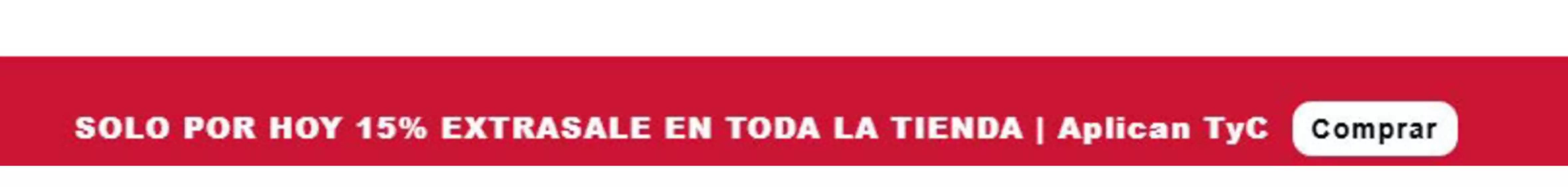 Catálogo Tennis en Pichincha | Solo por hoy 15%extrasale en toda la tienda | 2026-08-26T00:00:00.000Z - 2026-09-19T00:00:00.000Z