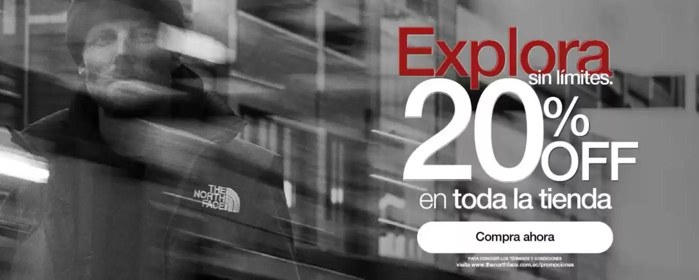 Catálogo The North Face | Explora sin limites  | 2026-08-26T00:00:00.000Z - 2026-09-12T00:00:00.000Z