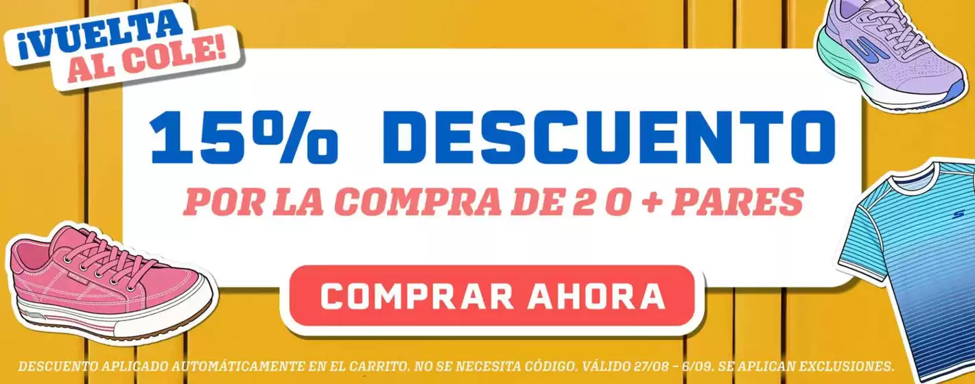 Catálogo Skechers | Vuelta al cole | 2026-08-27T00:00:00.000Z - 2026-09-30T00:00:00.000Z