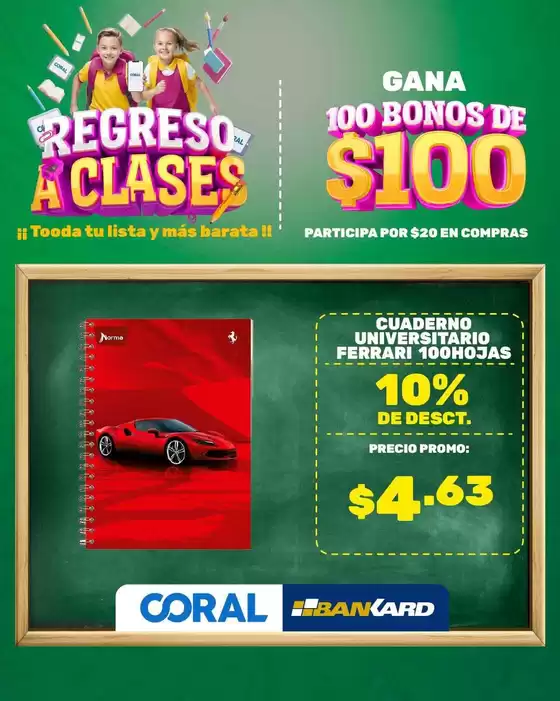 Catálogo Coral Hipermercados en Nayón | Ofertas y promociones actuales | 2026-08-27T00:00:00.000Z - 2026-09-10T00:00:00.000Z