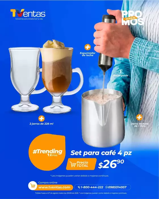 Catálogo TVentas | Ofertas principales para ahorradores | 2026-08-28T00:00:00.000Z - 2026-09-11T00:00:00.000Z