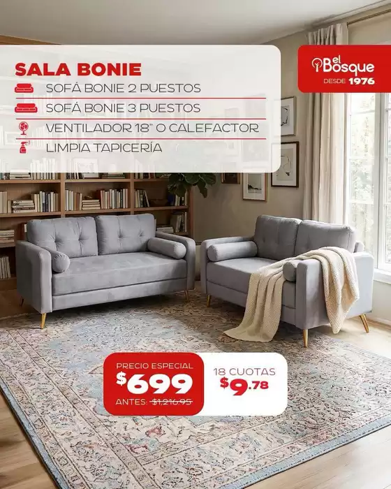 Catálogo Muebles el Bosque en Limon Indanza | Ofertas especiales para ti | 2026-09-02T00:00:00.000Z - 2026-09-16T00:00:00.000Z