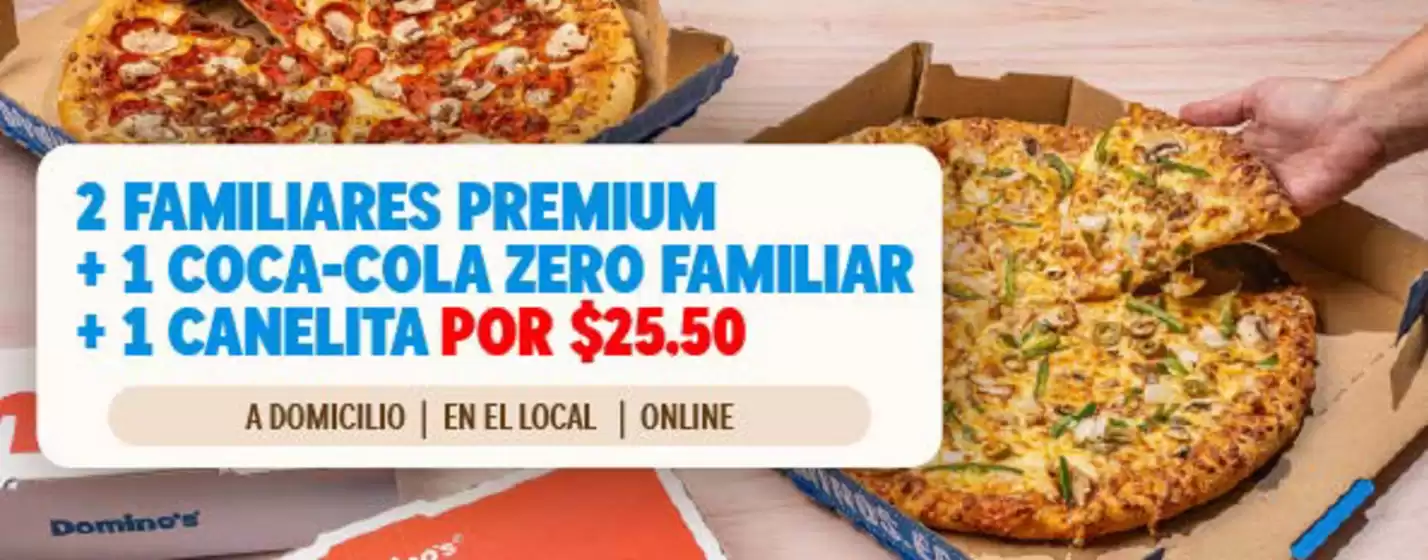 Catálogo Domino's Pizza en Las Lajas | Offers | 2026-09-03T00:00:00.000Z - 2026-10-31T00:00:00.000Z