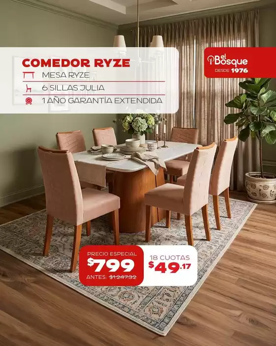 Catálogo Muebles el Bosque en Pasaje Canton | Ofertas principales y descuentos | 2026-09-03T00:00:00.000Z - 2026-09-17T00:00:00.000Z