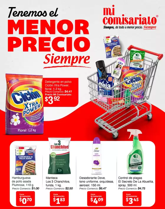Catálogo Mi Comisariato | Nuevas ofertas para descubrir | 2026-09-05T00:00:00.000Z - 2026-09-19T00:00:00.000Z