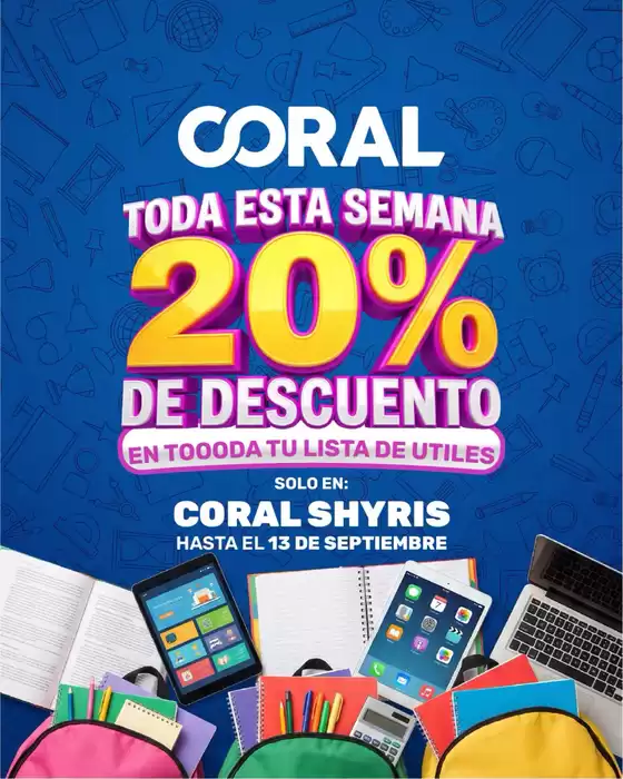 Catálogo Coral Hipermercados | Toda esta semana 20% de descuento | 2026-09-08T00:00:00.000Z - 2026-09-13T00:00:00.000Z