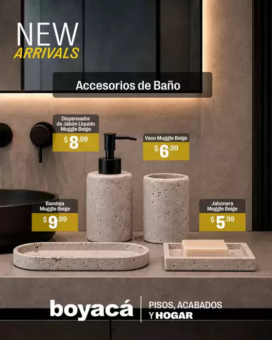 Catálogo Boyacá | Accesorios de Bano | 2026-09-08T00:00:00.000Z - 2026-09-30T00:00:00.000Z