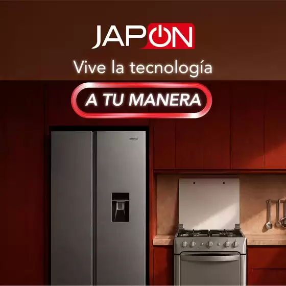 Catálogo Almacenes Japón | Vive la tecnologia a tu manera | 2026-09-09T00:00:00.000Z - 2026-09-30T00:00:00.000Z
