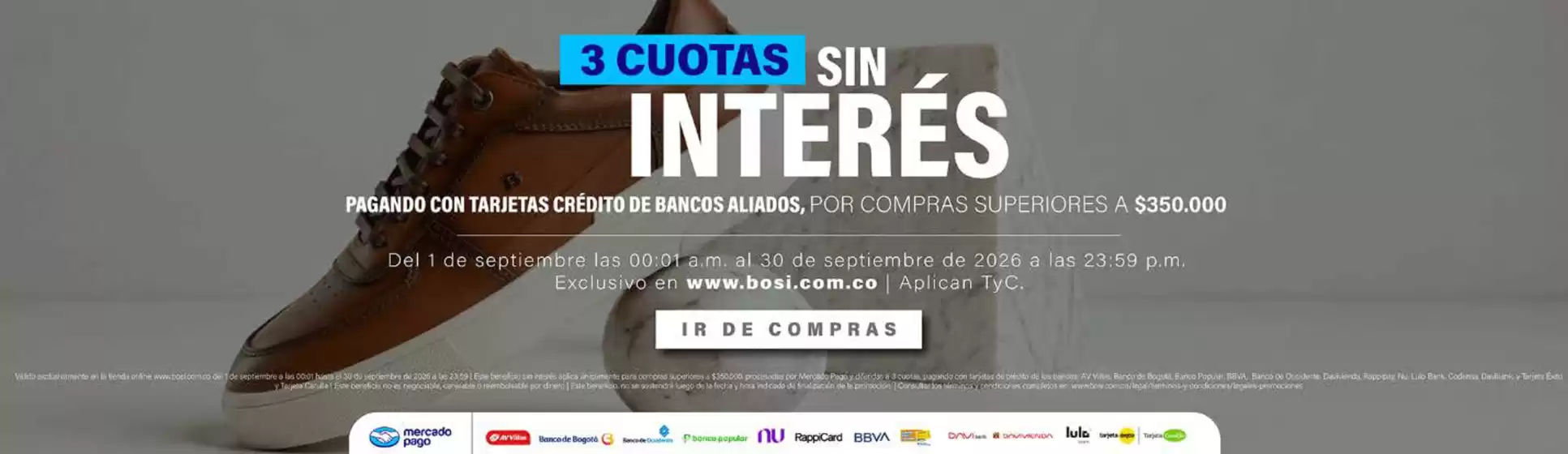 Catálogo Bosi en Guayaquil | 3 coutas sin interes | 2026-09-09T00:00:00.000Z - 2026-09-30T00:00:00.000Z