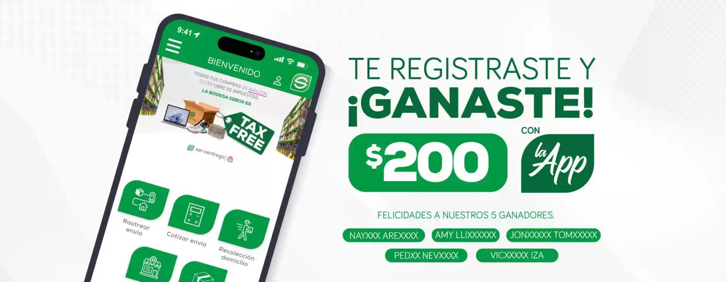 Catálogo Servientrega en Sangolquí | Te registraste y ganaste! | 2026-09-09T00:00:00.000Z - 2026-10-09T00:00:00.000Z