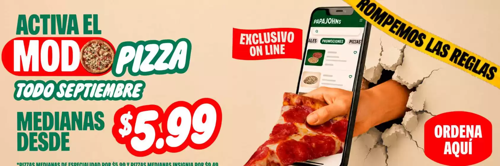 Catálogo Papa John's en Pichincha | Activa el modo pizza | 2026-09-09T00:00:00.000Z - 2026-09-30T00:00:00.000Z