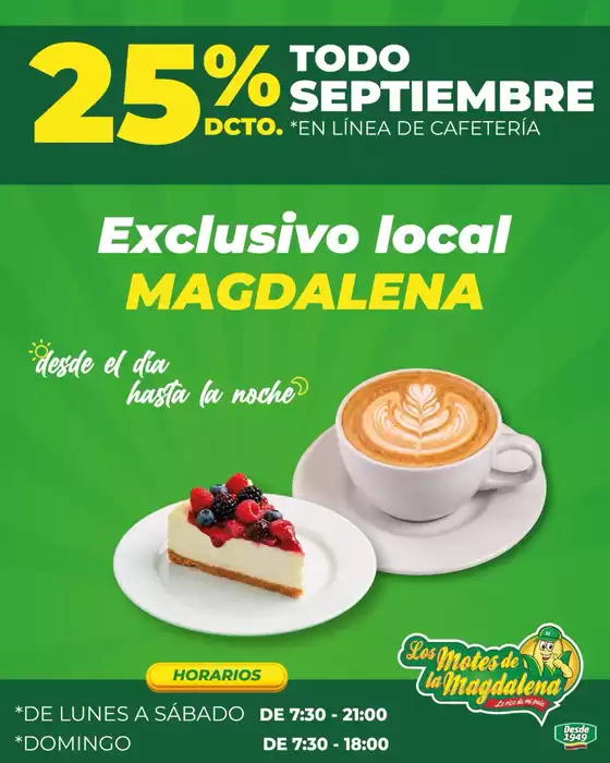 Catálogo Los Motes de la Magdalena en Pichincha | 25%todo septiembre | 2026-09-09T00:00:00.000Z - 2026-09-30T00:00:00.000Z