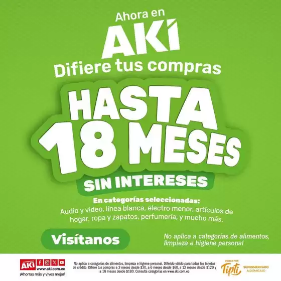 Catálogo Akí en Guano | Ahorra ahora con nuestras ofertas | 2026-09-10T00:00:00.000Z - 2026-09-24T00:00:00.000Z