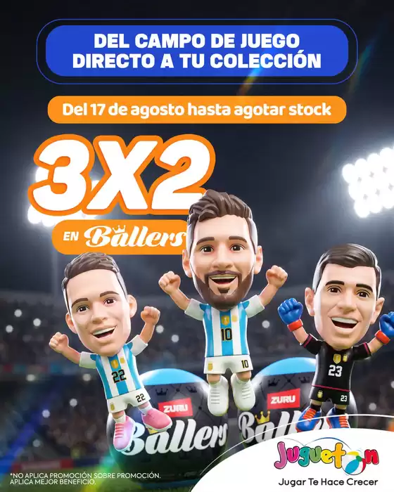 Catálogo Juguetón en Lasso | 3x2 en ballers | 2026-09-14T00:00:00.000Z - 2026-09-30T00:00:00.000Z