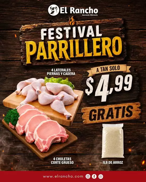 Catálogo Supermercado El Rancho en San Antonio (Quito) | Festival parrillero  | 2026-09-14T00:00:00.000Z - 2026-09-30T00:00:00.000Z