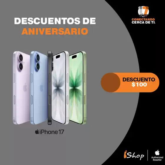Catálogo iShop en Calderón | Descuentos aniversario | 2026-09-14T00:00:00.000Z - 2026-09-30T00:00:00.000Z