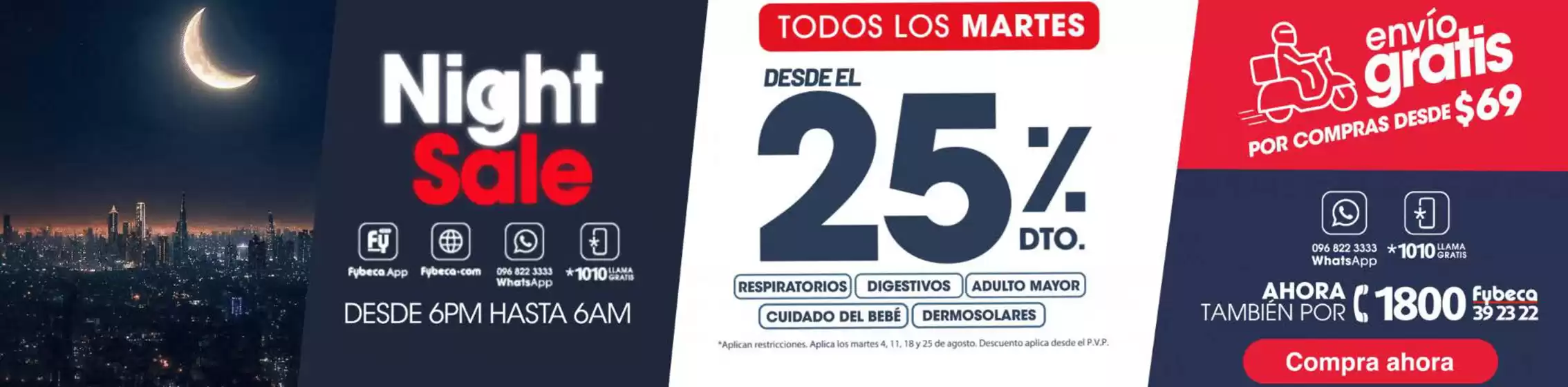 Catálogo Fybeca | Night Sale | 2026-09-15T00:00:00.000Z - 2026-09-25T00:00:00.000Z