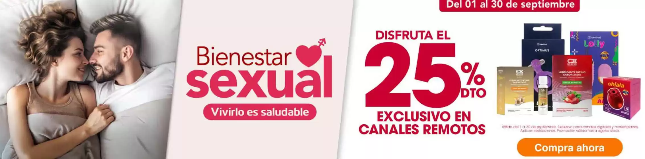 Catálogo Fybeca | Bienestar sexual  | 2026-09-16T00:00:00.000Z - 2026-09-30T00:00:00.000Z