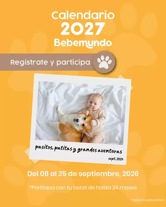 Catálogo Bebemundo en Otavalo | Registrate y participa  | 2026-09-16T00:00:00.000Z - 2026-09-25T00:00:00.000Z