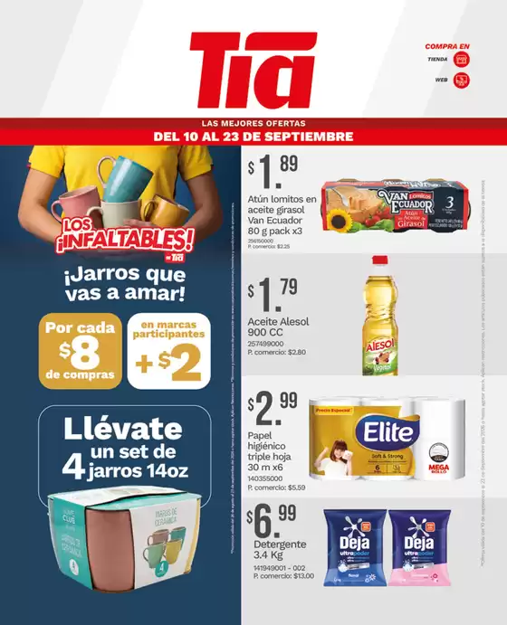 Catálogo Tia en San Jacinto del Bua | REV 5 Revista 2Q Septiembre | 2026-09-10T00:00:00.000Z - 2026-09-23T00:00:00.000Z