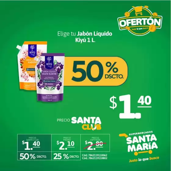 Catálogo Santa Maria | Gran variedad de ofertas | 2026-09-17T00:00:00.000Z - 2026-10-01T00:00:00.000Z