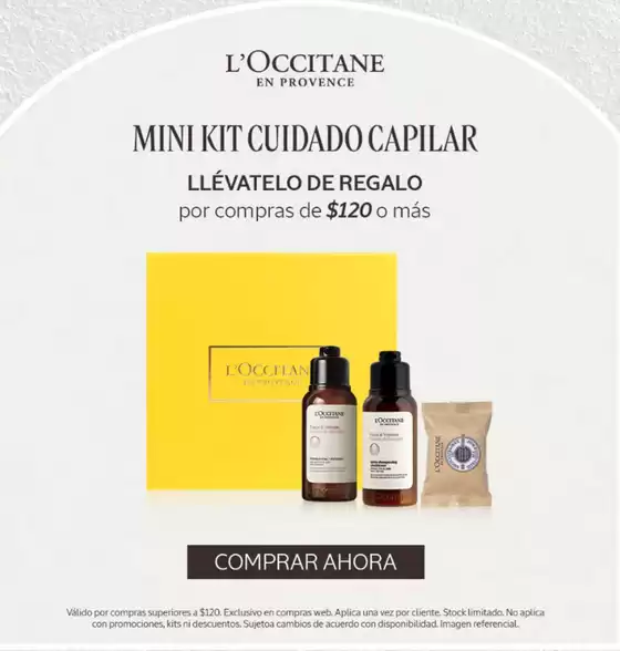 Catálogo L'Occitane en Azogues | Mini Kit Cuidado Capilar  | 2026-09-17T00:00:00.000Z - 2026-10-17T00:00:00.000Z