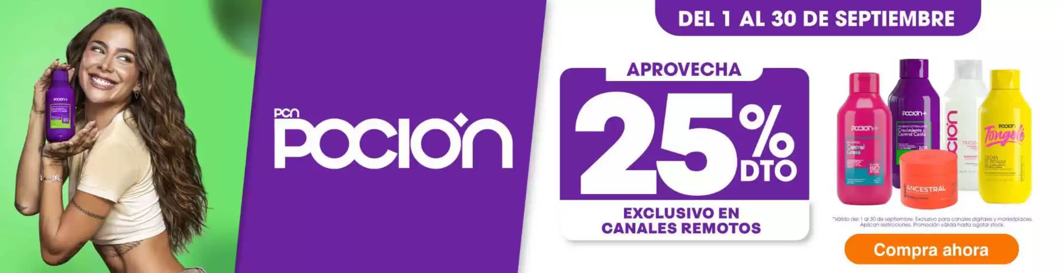 Catálogo Fybeca en El Carmen | Pocion 25%dto | 2026-09-18T00:00:00.000Z - 2026-09-30T00:00:00.000Z