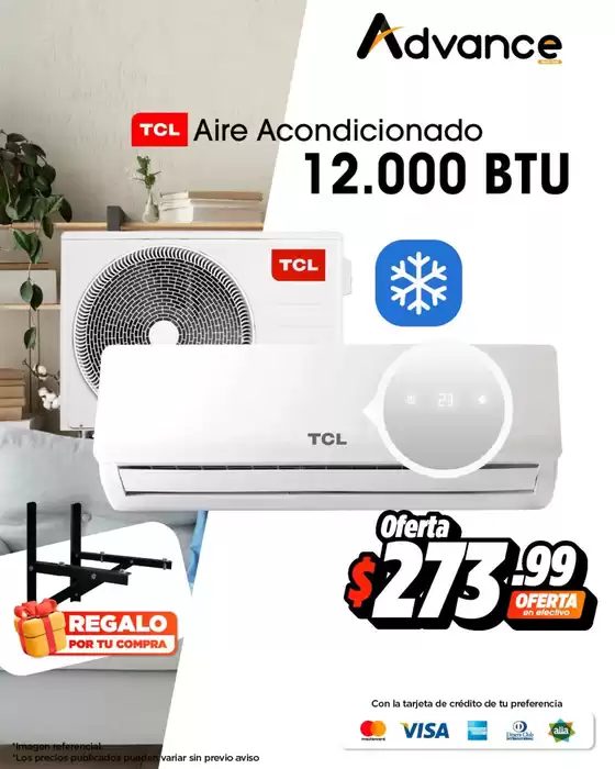 Catálogo Advance en Esmeraldas | Aire acondicionado  | 2026-09-18T00:00:00.000Z - 2026-10-18T00:00:00.000Z
